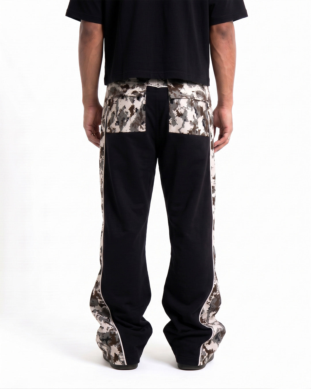 Flared Gabardine Pants