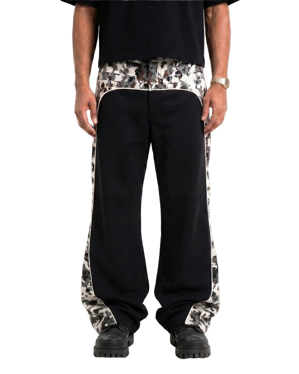 Flared Gabardine Pants