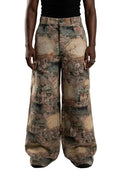Tapestry Wide-Leg Pants
